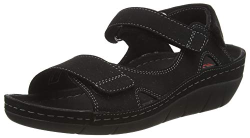 Berkemann sandały damskie teri, czarny, 36 1/3 EU