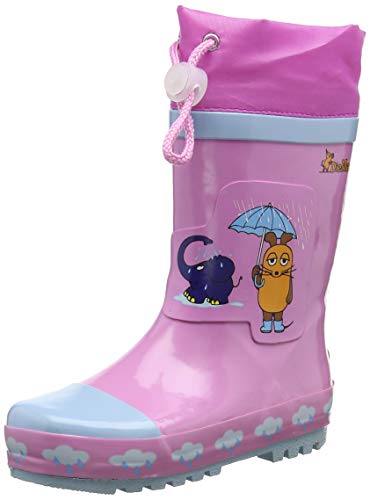 Playshoes Unisex dziecięce kalosze myszka i słoń