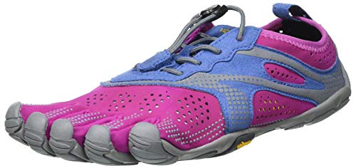 Vibram Trampki dziewczęce typu V-Run, Niebieski Fucsia - 18 EU