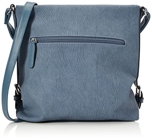 TOM TAILOR Damska torba na ramię, 24 x 26 x 8 cm (szer. x wys. x gł.), niebieski - niebieski (niebieski) - 24x26x8 cm (B x H x T)