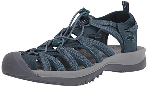 KEEN Sandały damskie Whisper, Przydymiony niebieski, 35.5 EU