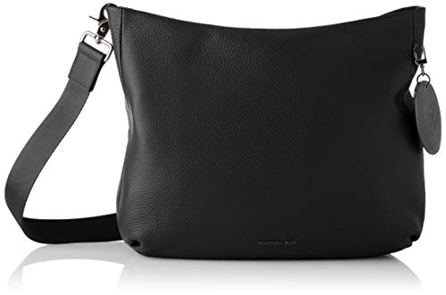 Mandarina Duck Mellow Leather, torebka damska, jeden rozmiar, czarny, 34x31x8 (L x H x W)