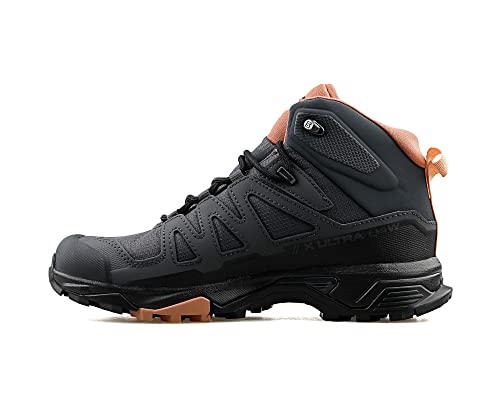 Salomon Damskie buty trekkingowe X Ultra 4 Mid GTX W, Ebony Mocha Mousse Almond Crea, 37 eu