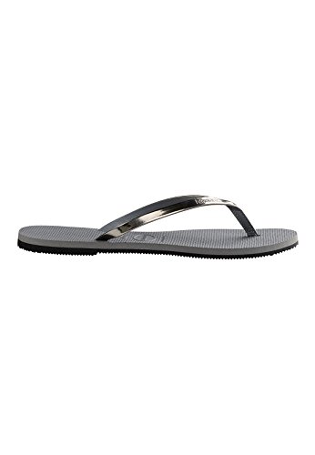 Havaianas Damskie japonki You Metallic, szary - Grey Steel Grey - 37/38 EU