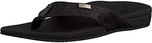 Reef Damskie japonki Ortho-Spring, Czarny bla bla brokat Bbg - 42 EU