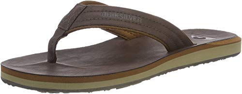 Quiksilver CARVER NUBUCK M SNDL TKD0 sandały męskie, Braun Demitasse Solid Ctk0, 39 eu