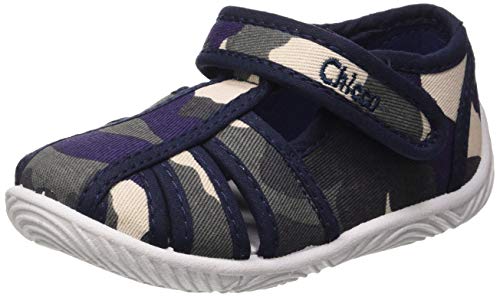 Chicco Sandalo Tullio niskie kapcie dla chłopców, niebieski - niebieski Blu 810-24 EU