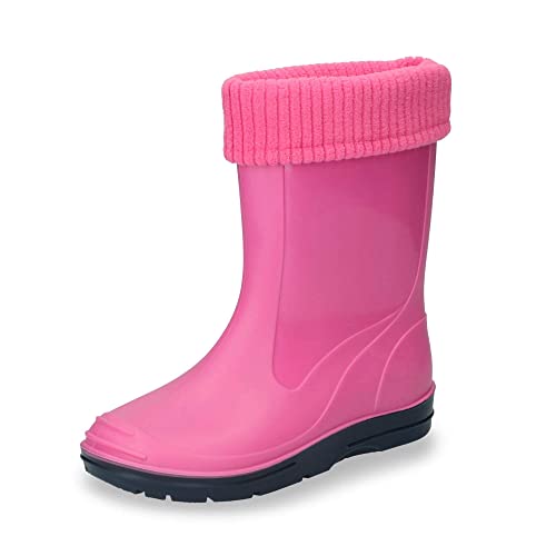 Beck dziewczęce kalosze, różowy - Pink Pink 06-30 EU