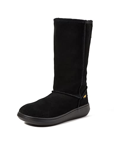 Rocket Dog SUGAR DADDY Damskie śniegowce z ciepłą wyściółką, Czarny Black Ag7, 40 EU