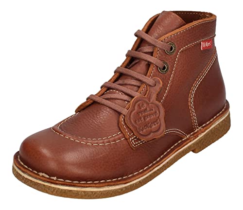 Kickers Damskie botki Legendiknew, brązowy - Braun Camel Sem Miel Perm 114-36 EU