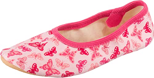 Beck Dziewczęce buty gimnastyczne Papillon, różowy 03, 25 EU