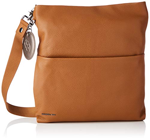Mandarina Duck Damska torebka ze skóry żółtej, rozmiar uniwersalny, Indian Tan, 32x33x5(B x H x T)