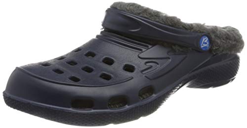 Beck Męskie kapcie Clog Warm, niebieski - granatowy - 37 eu