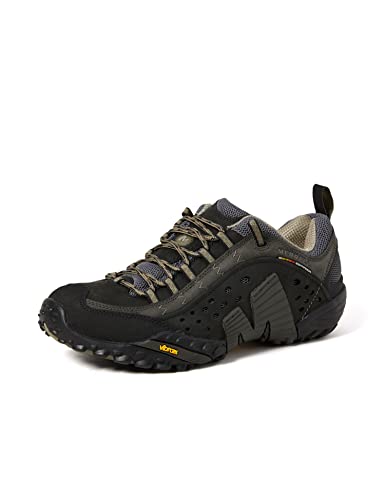 Merrell Męskie buty trekkingowe Intercept, Gładka czerń, 40 EU