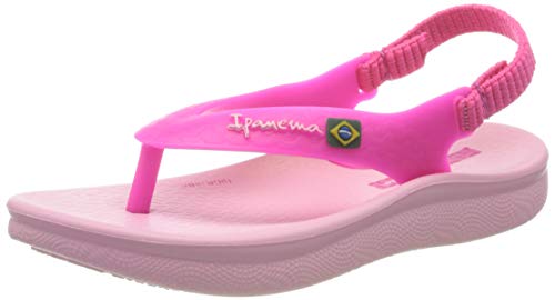Ipanema Unisex dziecięce sandały Anatomica Soft, wielokolorowa - 8553 różowy - 21 EU