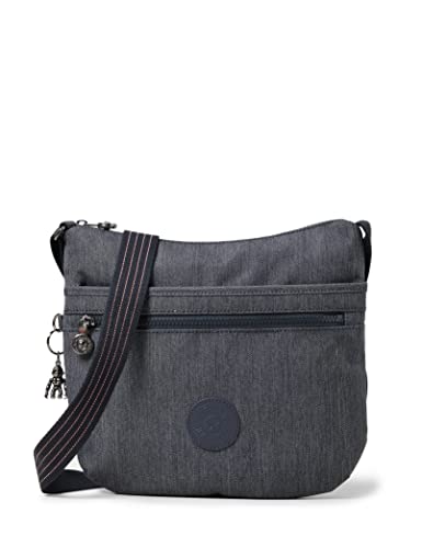 Kipling Damska sukienka Arto Crossbody, 29 x 26 x 4 cm (szer. x wys. x gł.), niebieski - niebieski (Active Denim) - 29x26x4 Centimeters (B x H x T)