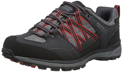 Regatta Damskie buty trekkingowe Ldy Samaris Lw Ii z niskim stanem, Granitowe czerwone niebo, 42 EU