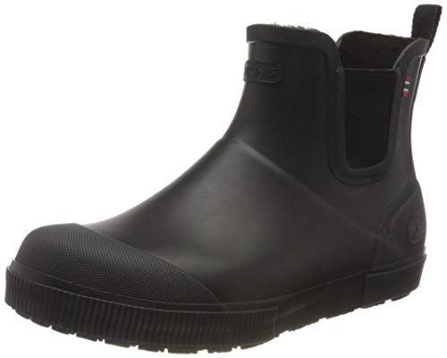 viking Unisex Praise ciepłe kalosze z krótką cholewką, czarny, 36 EU