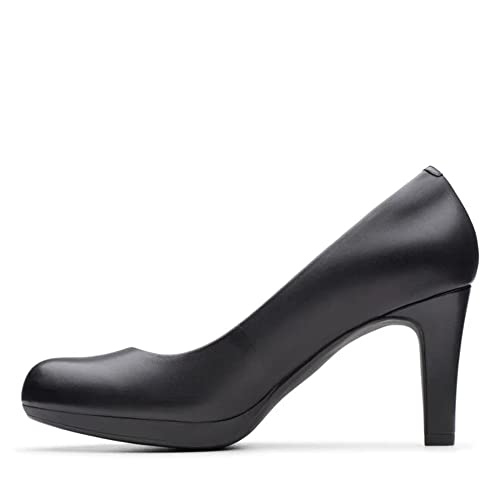 Clarks Adriel Viola czółenka damskie, czarny - Schwarz Black Leather - 42 EU