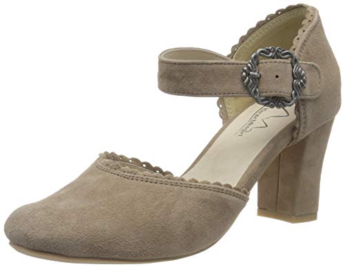 HIRSCHKOGEL czółenka damskie 3005715, beżowy taupe 066, 36 EU