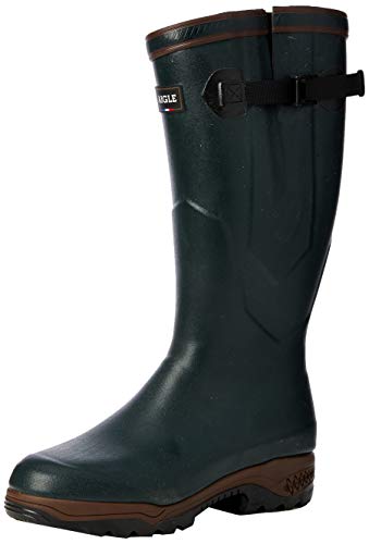 Aigle Unisex Parcours 2 Iso kalosze, zielony brąz 7, 50 EU