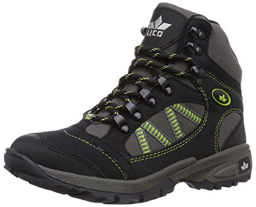 Lico RANCHER HIGH Męskie Buty trekkingowe i turystyczne, czarny/szary/zielony, 39 EU