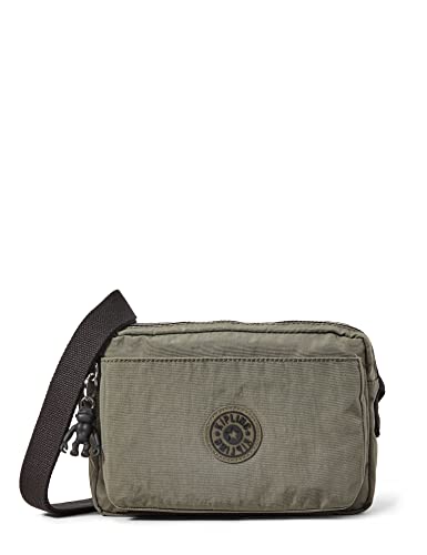 Kipling ABANU M + CREATIVITY L, zielony mos, 24x17x9 cm (B x H x T)