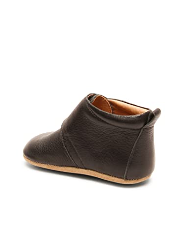 Bisgaard Kapcie dziecięce Velcro Star, czarny - Czarny 50 Black - 26 EU