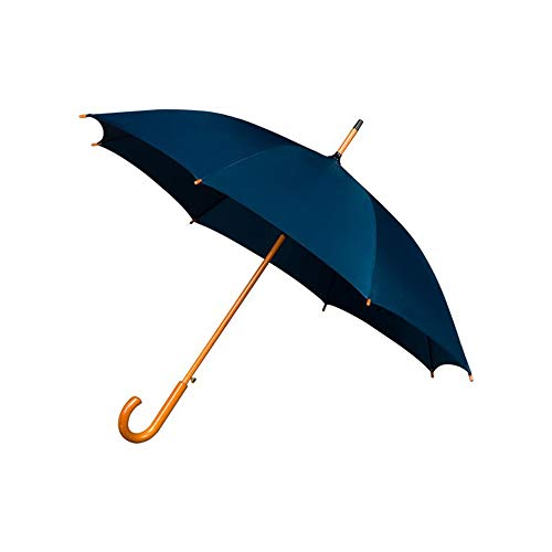 Falconetti Parapluie Long Homme & Femme Bleu Foncé parasol uniseks, niebieski (ciemnoniebieski), 10 x 10 x 89 cm