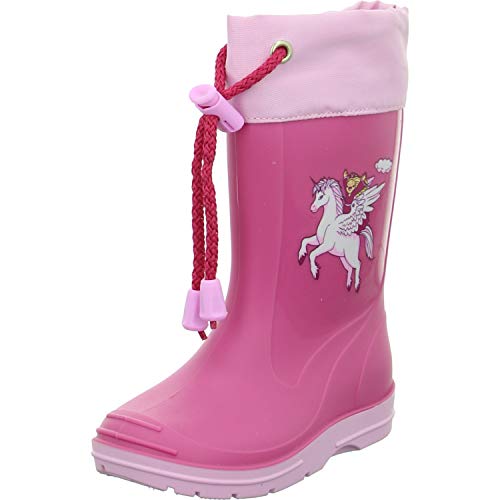 Beck kalosze dziewczęce koń, Pink Pink 06, 23 EU