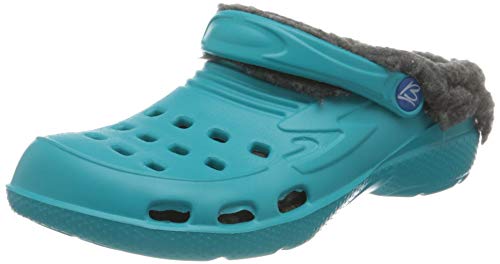Beck Damskie kapcie Clog Warm, turkusowy - turkusowy - 40 EU