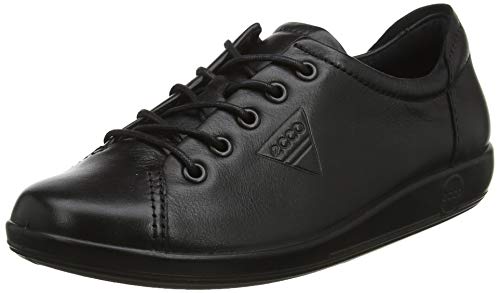 Ecco SOFT 2.0 Sznurowane sportowe black 206503