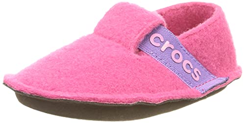 crocs Kapcie dziecięce Classic Slipper Kids Unisex, Candy Pink, 19/20 EU