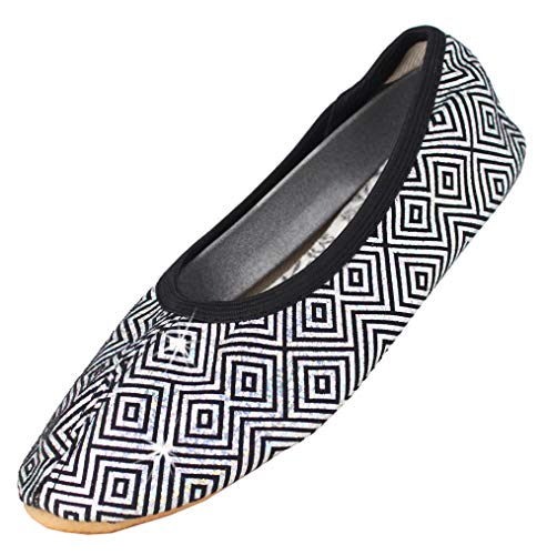 Beck Dziewczęce buty gimnastyczne Silver Star, Czarny czarny 02, 35 EU