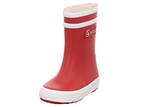 Aigle Kalosze dziecięce Baby Flac uniseks, Czerwony róż New, 20 EU