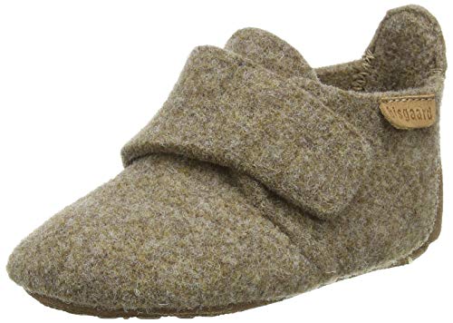 Bisgaard Kapcie dla dziewczynek Wool, brązowy - Braun Camel 46-19 EU