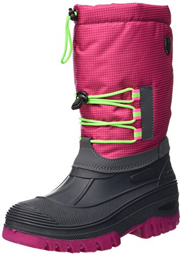 CMP Unisex dziecięce buty trekkingowe Ahto Wp, różowy - Różowy Fluo - 40 EU