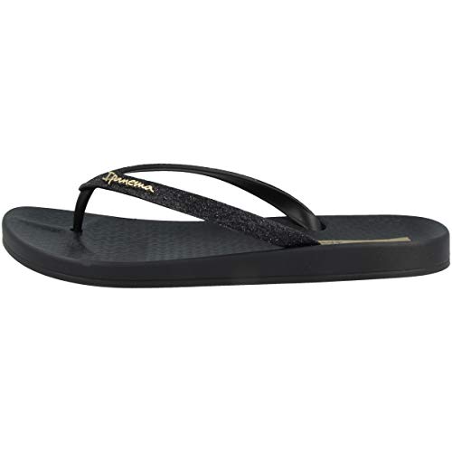 Ipanema Damskie japonki ANAT FEM, czarny - czarny - 40 EU Schmal