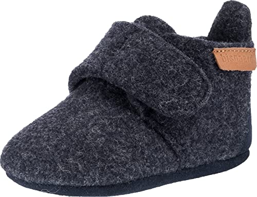 Bisgaard 11200999 niskie kapcie dla chłopców, niebieski - Niebieski niebieski 20-25 EU