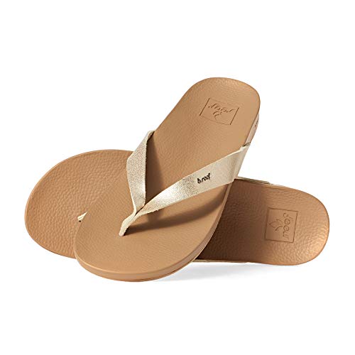 Reef Cushion Bounce Court japonki damskie, Tan Champagne - 41 EU