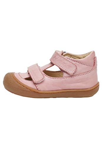 Naturino Sandały Puffy ze skóry nappa - żółte, Rosa, 20 EU