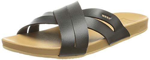 Reef Damskie japonki z motywem wiosny, Black Tan, 37.5 EU
