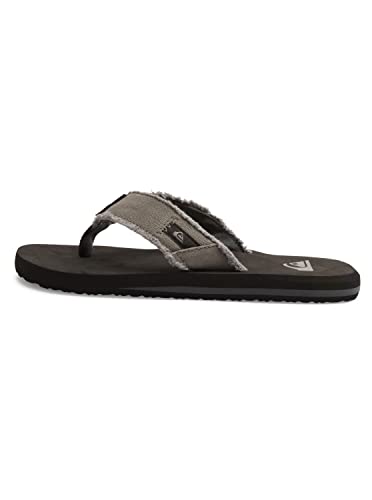 Quiksilver Męskie klapki japonki Monkey Abyss, Szary Grey Black Brown, 46 EU