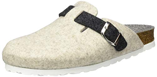 Wörishofer Kapcie unisex Clog, wielokolorowa - beżowy - 41 EU