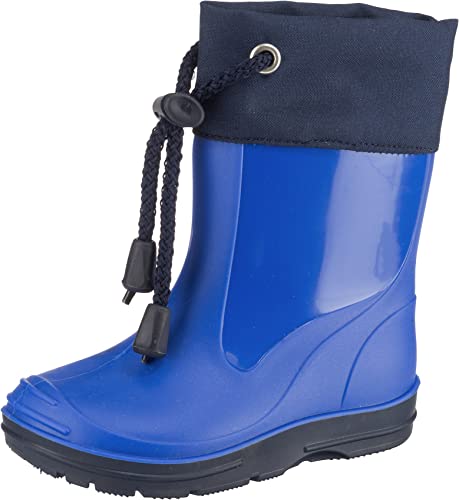 Beck Unisex dziecięce kalosze Basic 849, Niebieski błękit królewski 12, 21 EU