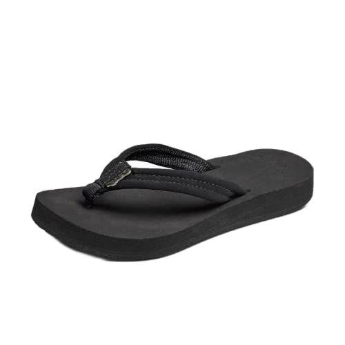 Reef REEF CUSHION BREEZE damskie japonki, Czarny Black Black Bk2, 38.5 EU
