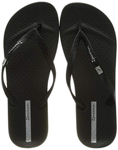 Ipanema Damskie japonki Anat Brazylidade Fem, czarny, 38 EU Schmal