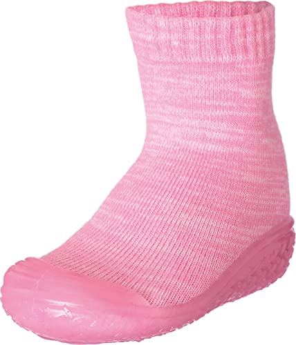 Playshoes Unisex dziecięce skarpetki dziergane wysokie kapcie, różowy 14, 18/19 EU