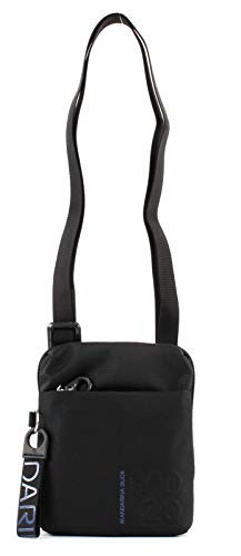 Mandarina Duck Md20 Minuteria torba na ramię, czarny, 15x17,5x2,5 (L x H x W)