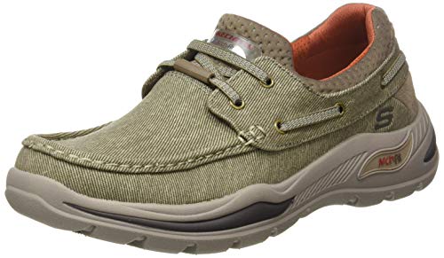 Skechers Męskie trampki Arch Fit Motley Oven, Płótno opalane, 46 EU